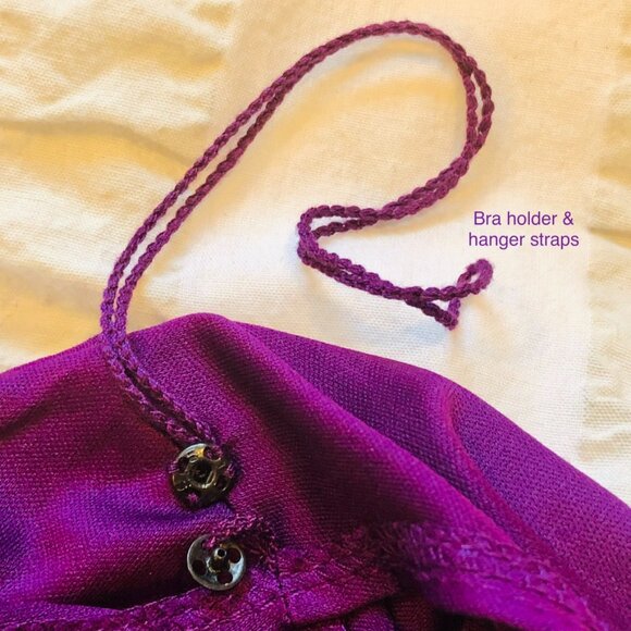 Adrianna Papell Purple Blouson Sleeveless Dress - Picture 10 of 14